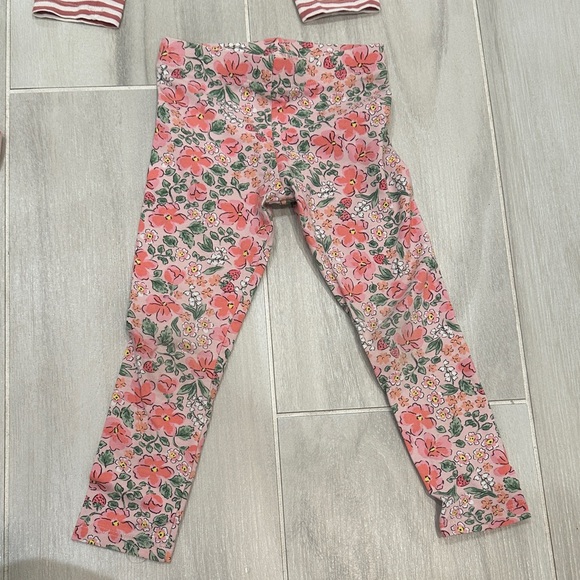 H&M 3T 4T Kids Leggings Set - Pink, Red, Multicolor - Picture 12 of 16